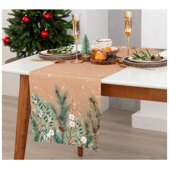 Дорожка на стол Этель Fir branches (7182032) 40х146 см Дорожка на стол Этель Fir branches (7182032) 40х146 см