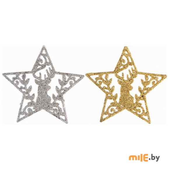 Набор елочных украшений Волшебная страна Звездочки 5651 (6 шт.)