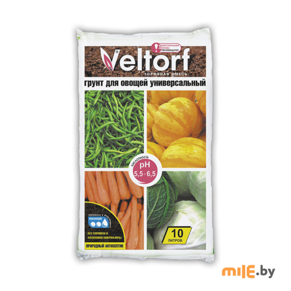 Грунт для овощей Veltorf универсальный Veltorf 10 л Грунт для овощей Veltorf универсальный Veltorf 10 л