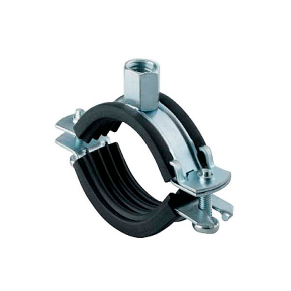 Хомут металический EKT 47-52 (хром, черный,1 шт.)