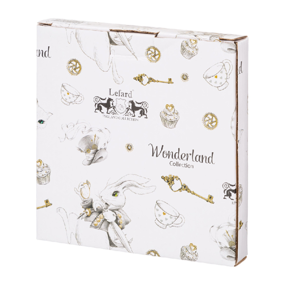 Тарелка обеденная Lefard Wonderland Сердце (590-450) 21,5х2 см Тарелка обеденная Lefard Wonderland Сердце (590-450) 21,5х2 см