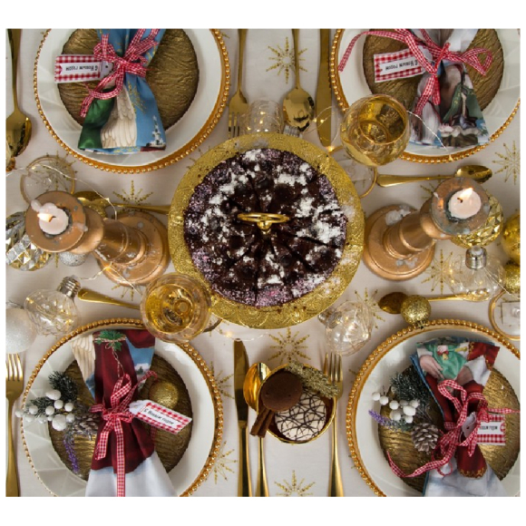 Скатерть Этель Christmas time (4496664) 150х220 см Скатерть Этель Christmas time (4496664) 150х220 см