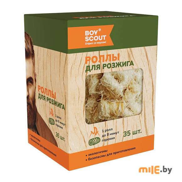 Роллы для розжига Boyscout 35 шт.
