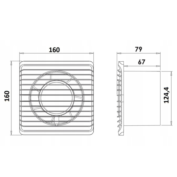 Вентилятор AirRoxy Pen HS 10-098