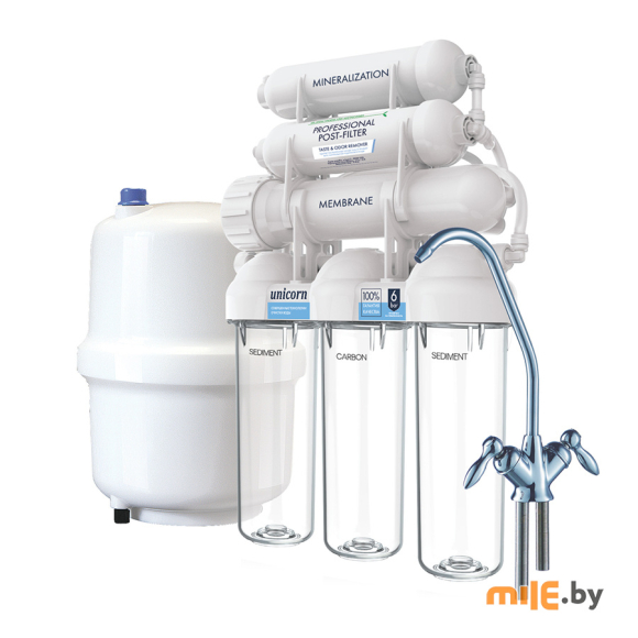 Шестиступенчатая система обратного осмоса Unicorn FRO-6N