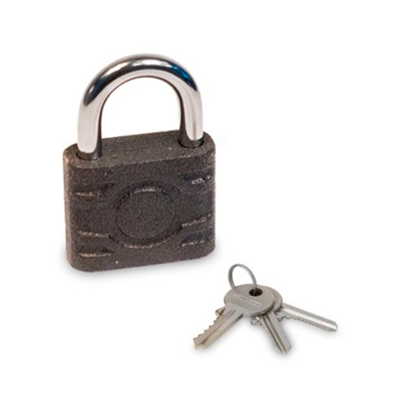 Замок навесной Palladium 305F-75 (серый)