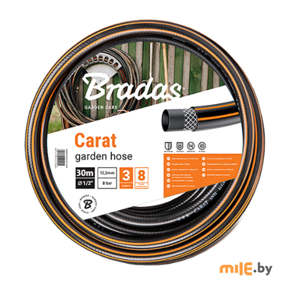 Шланг поливочный Bradas Carat WFC1/230 (1/2, 30 м)