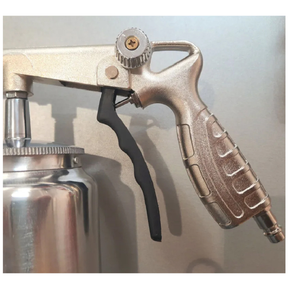 Пневмопистолет для промывки H-D регулируемый с алюминиевым бачком (мовильный) HD-WG11