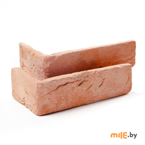 Угловой элемент гипсовый Stone Mill Кирпич Шамотный (У303) охра