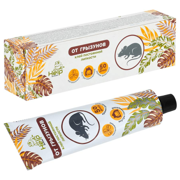 Клей для уничтожения крыс и мышей Help (80281) 135 г