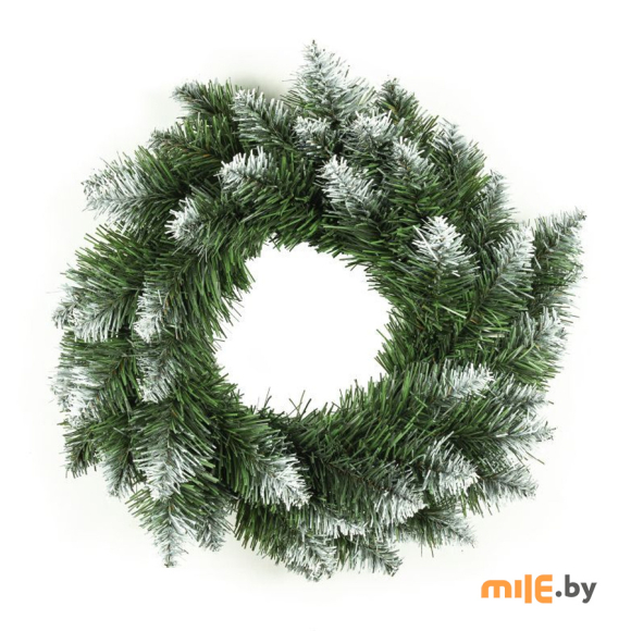Венок искусственный Sonic Поля с белыми веточками (W07) 50 см