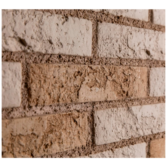 Плита гипсовая декоративная Stone mill Кирпич Норд слоновая кость ПГД-1-Л (3501)