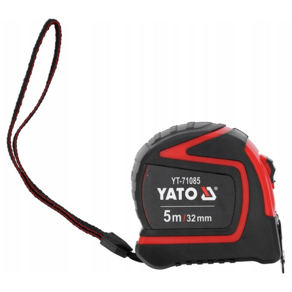Рулетка стальная 5м/32мм Yato с магнитом 1xStop YT-71085