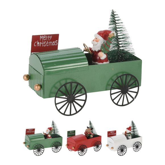 Фигура Машина с Сантой (DH8065960)