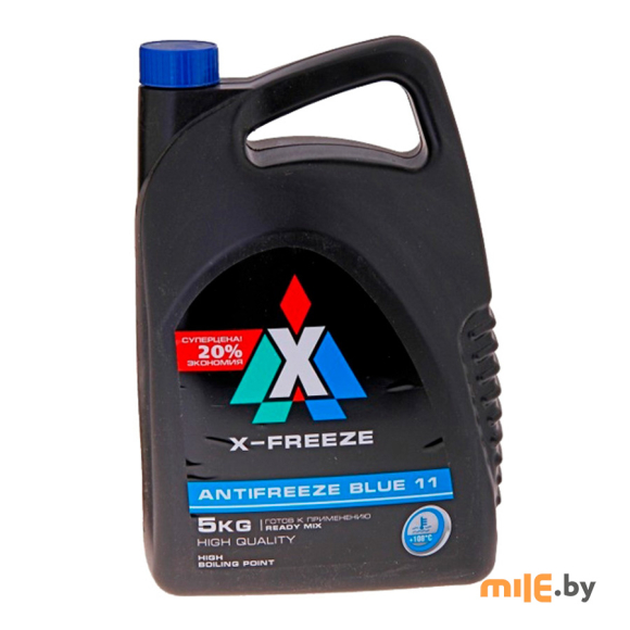 Антифриз X-Freeze Blue 11 синий 5 кг