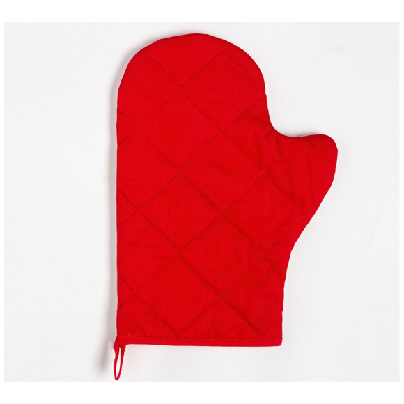 Набор кухонный Этель Christmas red flowers (варежка-прихватка 20х28 см, прихватка 19х19 см) 6535957