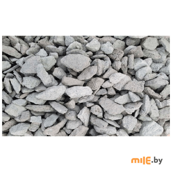 Щебень декоративный РуБелЭко серебристый, гранит (ЩОсер)
