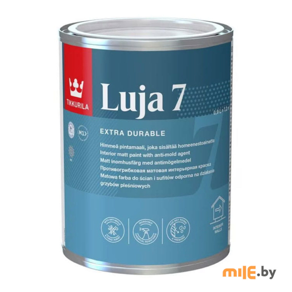 Краска под колеровку акрилатная Tikkurila Luja 7 C матовая 0,9