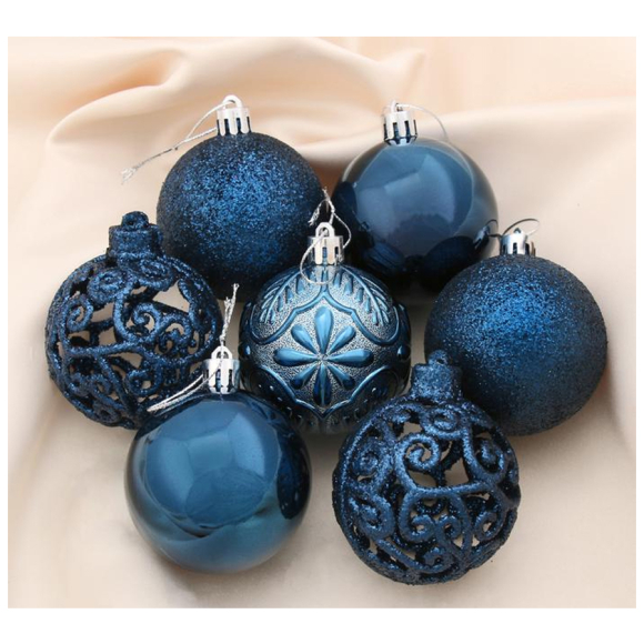 Набор шаров Зимнее волшебство Сильва 4316805 (12 шт.)