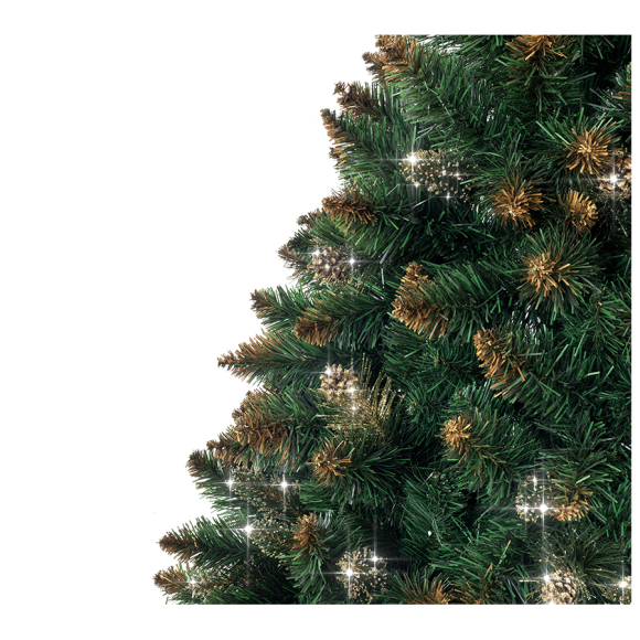 Сосна искусственная Sonic CRISTAL GOLD 1,8м S24