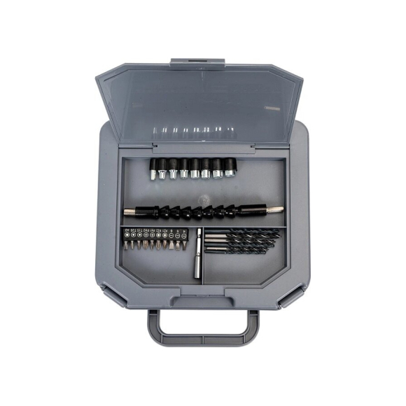 Аккумуляторный шуруповерт Edon AD-12M + набор (27683)