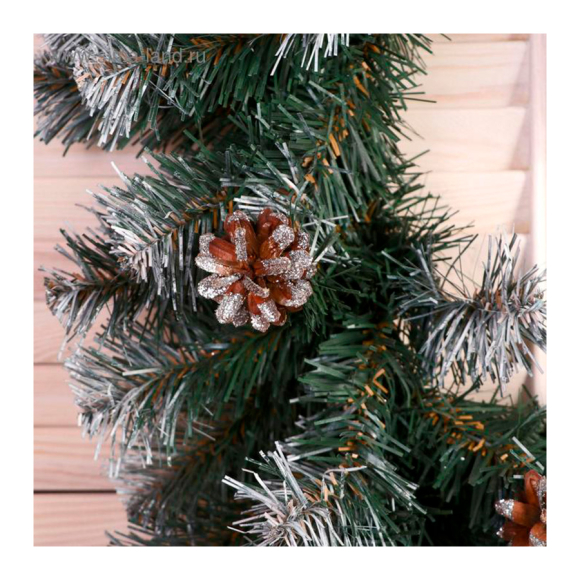 Венок Зимнее волшебство Рождественский белоснежный 5428534 (45 см)