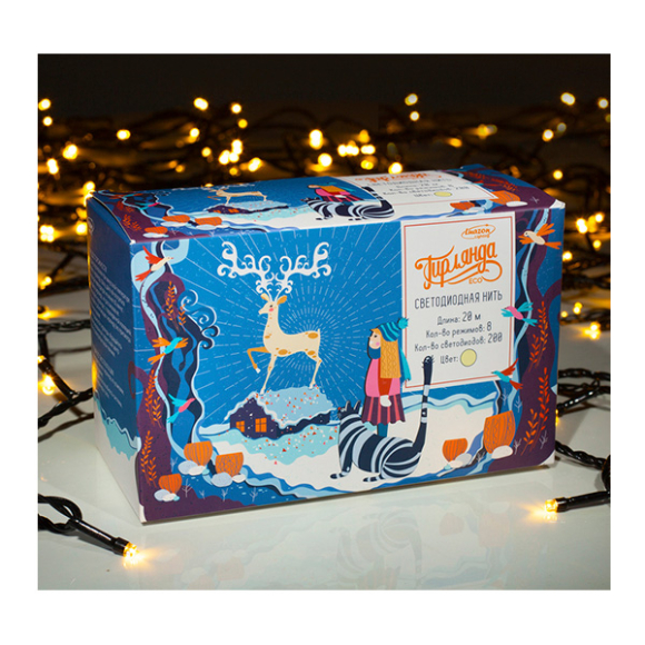 Гирлянда нить Luazon Lighting 3556813