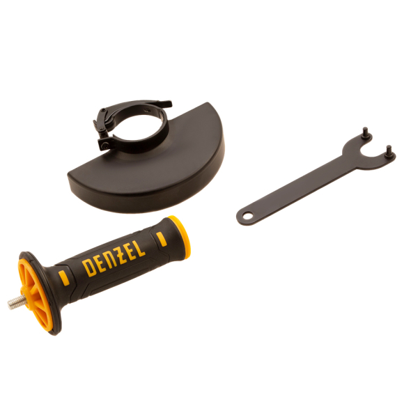 Машина шлифовальная угловая Denzel AG125-1100 (26906)