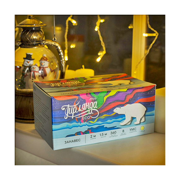 Гирлянда штора Luazon Lighting 3584224