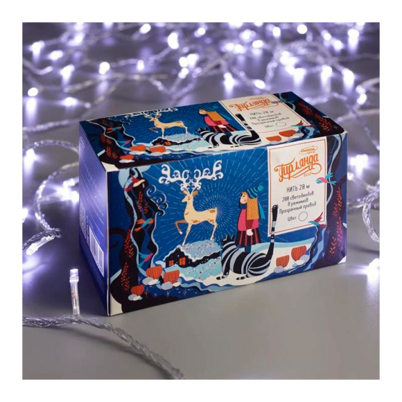 Гирлянда Luazon Lighting 3556804 (20 м, белый)