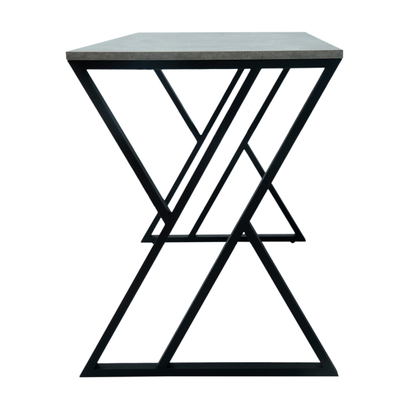 Стол письменный Allerd Geon (чёрный муар, бетон) 2030210200