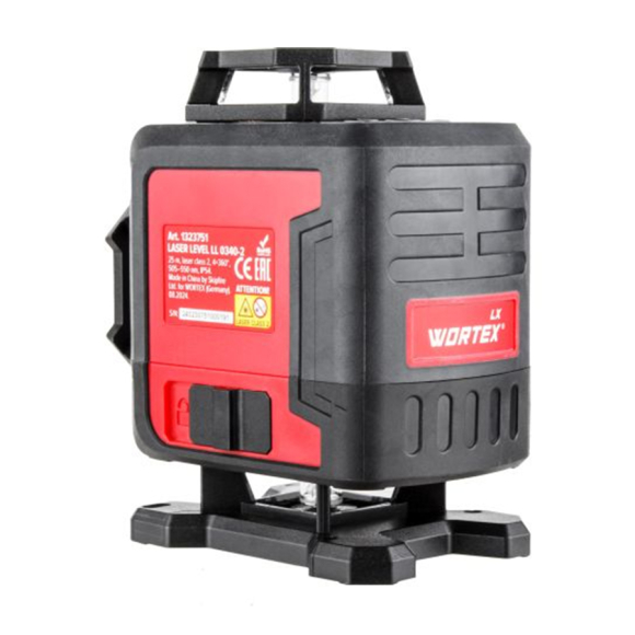 Нивелир лазерный линейный Wortex LX LL 0340-2 (1323751)