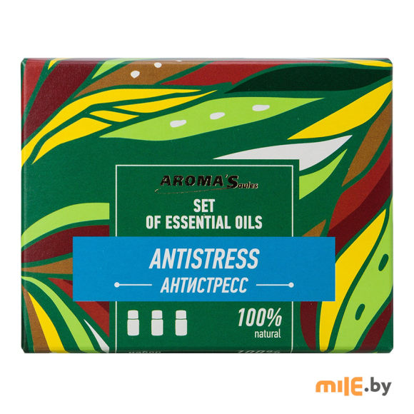 Набор эфирных масел Aroma Saules Антистресс 3х10 мл