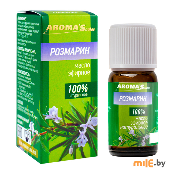 Масло эфирное Aroma Saules Розмарин 10 мл