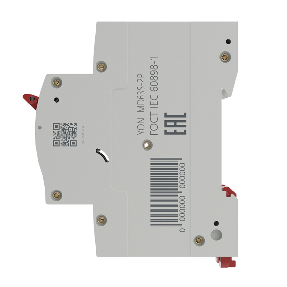 Автоматический выключатель DKC Yon Max MD63N 2P 25A C 4.5kA 2М MD63S-2PC25