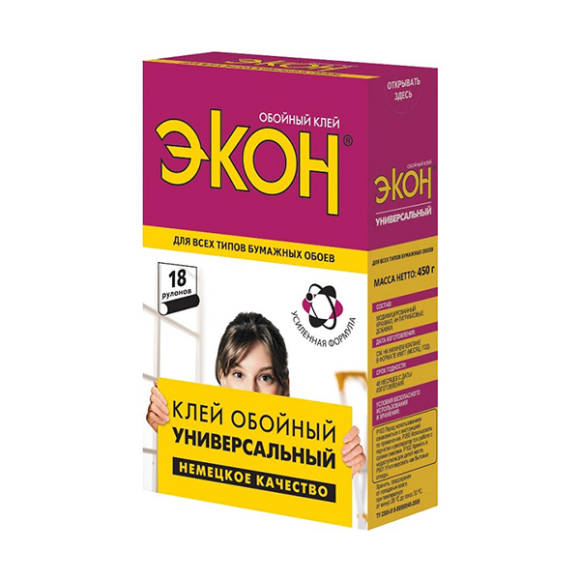 Клей для обоев ЭКОН Универсальный (1830002) 450 г