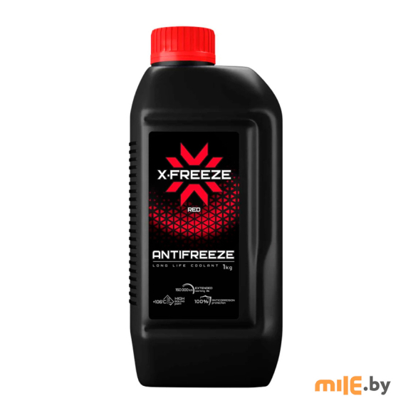Антифриз X-Freeze Red 12 G11 красный 1 кг