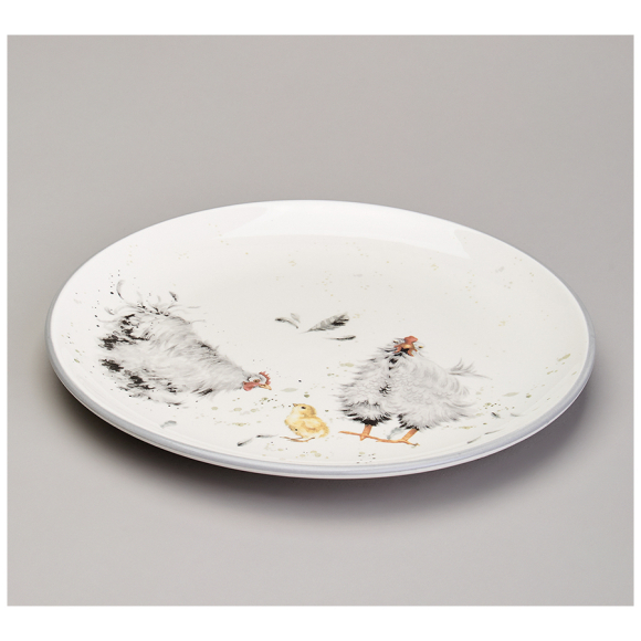 Тарелка закусочная Lefard Funny hens (358-2298) 21 см