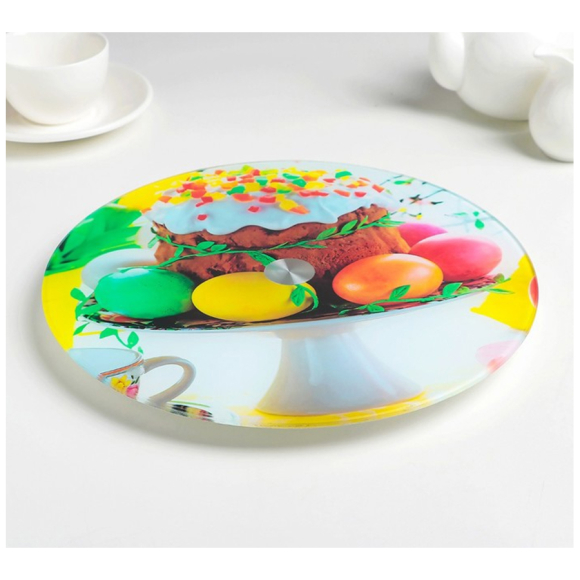 Подставка для торта вращающаяся Пасха 4973104 28 см