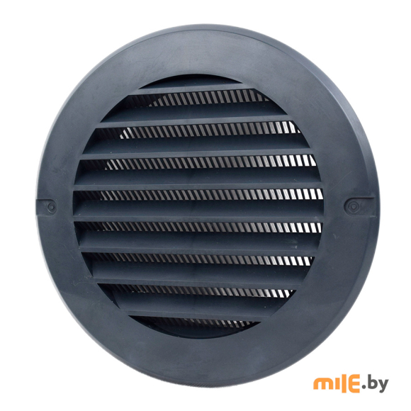 Вентрешетка круглая Семь ветров РК100с (графит)