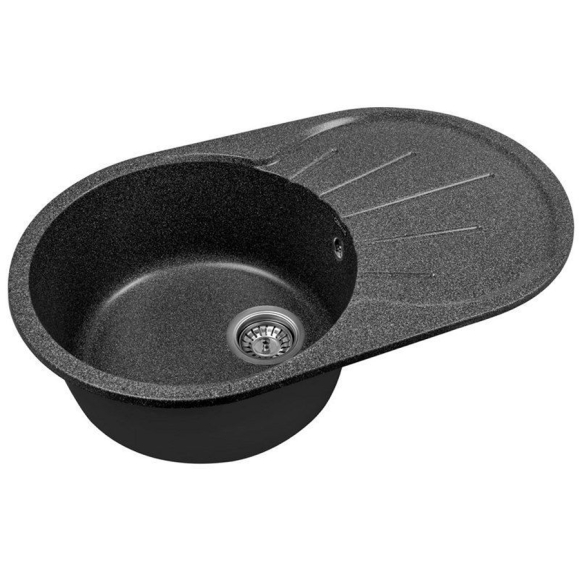 Мойка кухонная Gerhans A02-24 графит (без сифона) Мойка кухонная Gerhans A02-24 графит (без сифона)