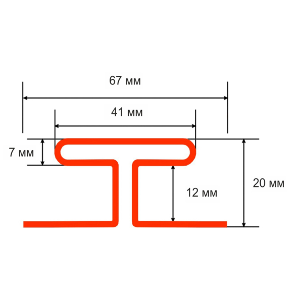 Н-профиль Технониколь Оптима Каштан 3000 (коричневый)