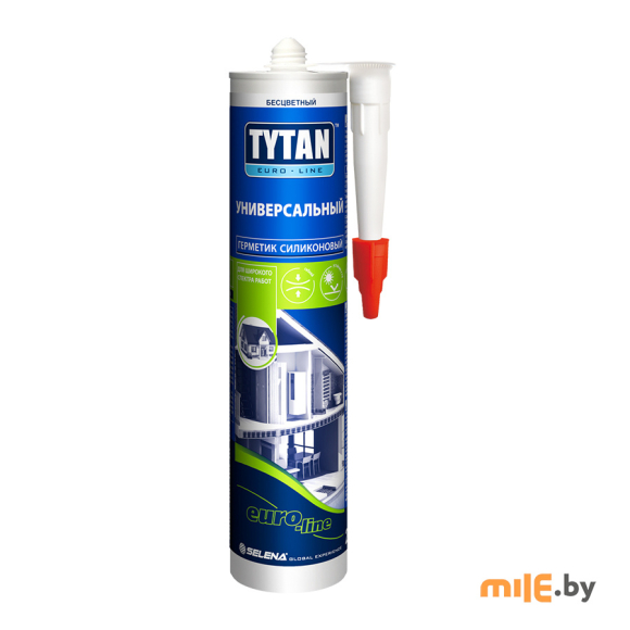 Герметик силиконовый Tytan Euro-Line (93547) бесцветный 280 мл