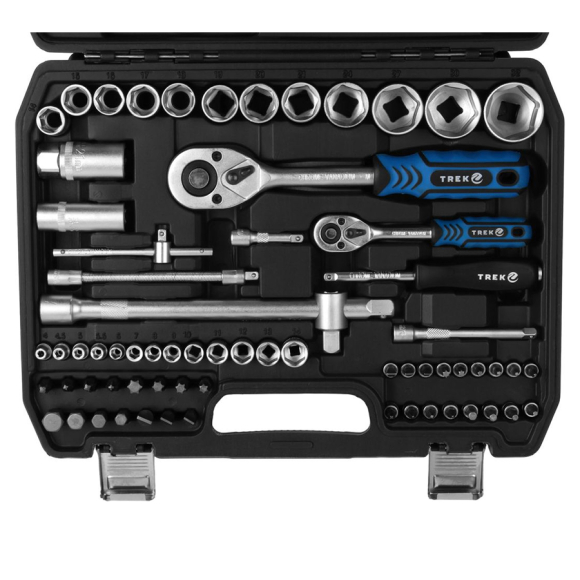 Набор головок и ключей Трек TR22082 (82 предмета)