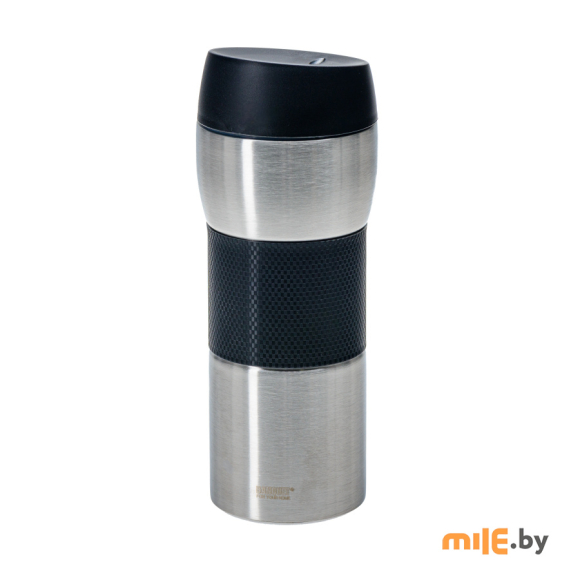 Термокружка металлическая с пластмассовой крышкой Banquet Akcent (48788201) 420 мл