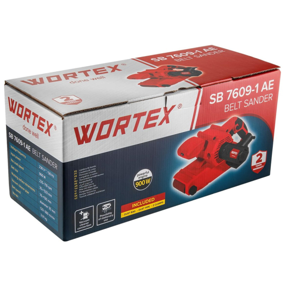 Ленточная шлифмашина Wortex SB 7609-1 AE (1335708)