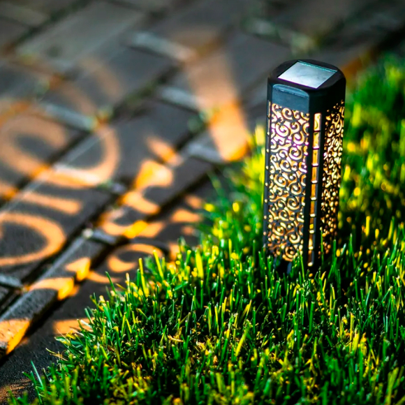 Cветодиодный садовый светильник (столбик) с солнечной батареей Artstyle CL-S17WW