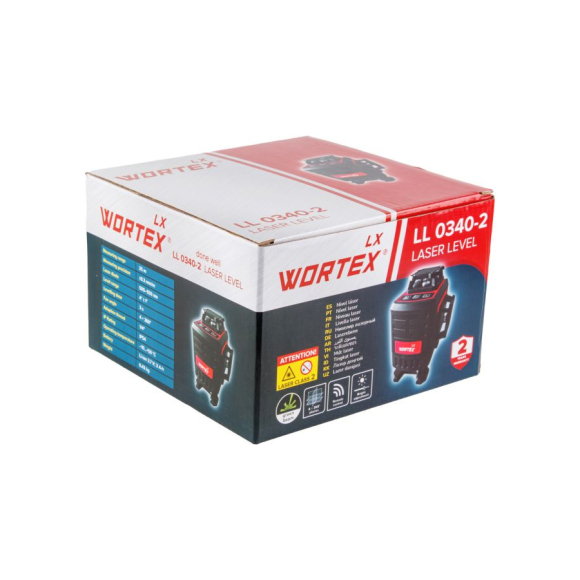 Нивелир лазерный линейный Wortex LX LL 0340-2 (1323751)