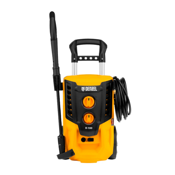 Моечная машина высокого давления Denzel R-180, колесная