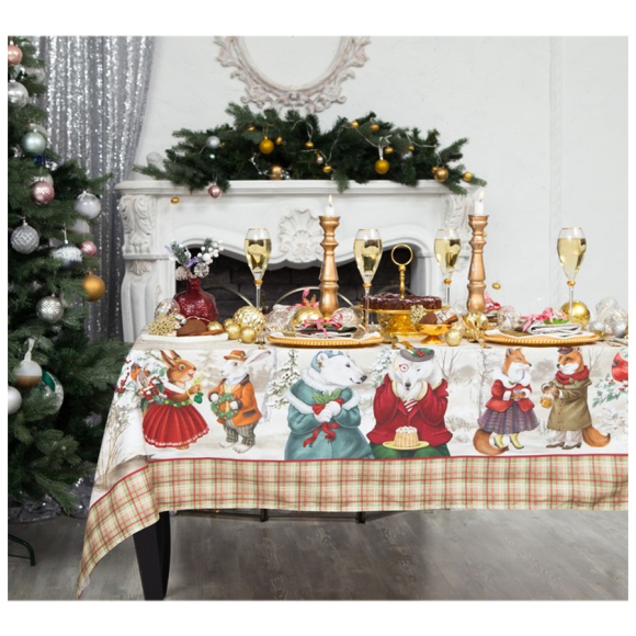 Скатерть Этель Winter holidays (4496650) 150x185 см